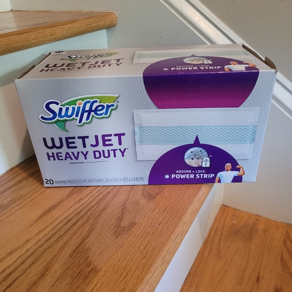 NEW Swiffer Wet Jet Heavy Duty 20 Mopping Pads - Picture 1 of 4